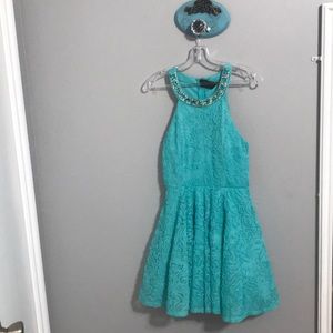 Turquoise dress
